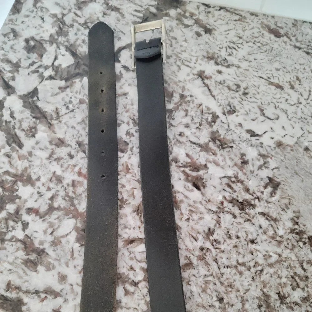Wilson’s Leather Italian Belt w/ Silver Buckle size 34‎